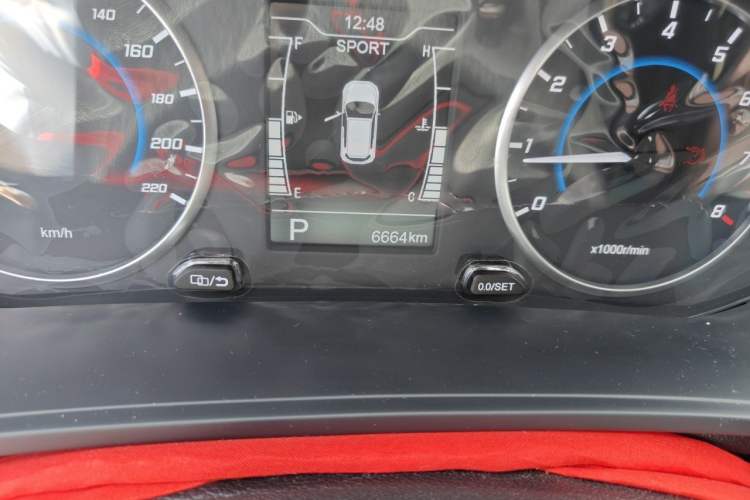 Used Chery Tiggo 3X 2024 1.5L CVT Excellence Edition Odometer Close Up