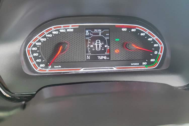 Used Chery Tiggo 3xe 2018 400 Comfort Edition Odometer Close Up