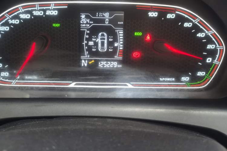 Used Chery Tiggo 3xe 2018 400 Comfort Edition Odometer Close Up