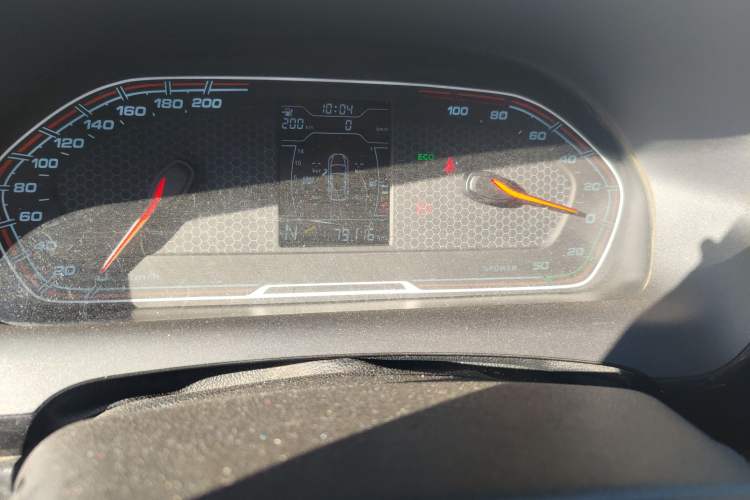 Used Chery Tiggo 3xe 2018 400 Comfort Edition Odometer Close Up