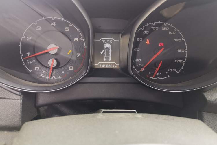 Used Chery Tiggo 5 2014 2.0L Manual Jia Yue Edition Odometer Close Up