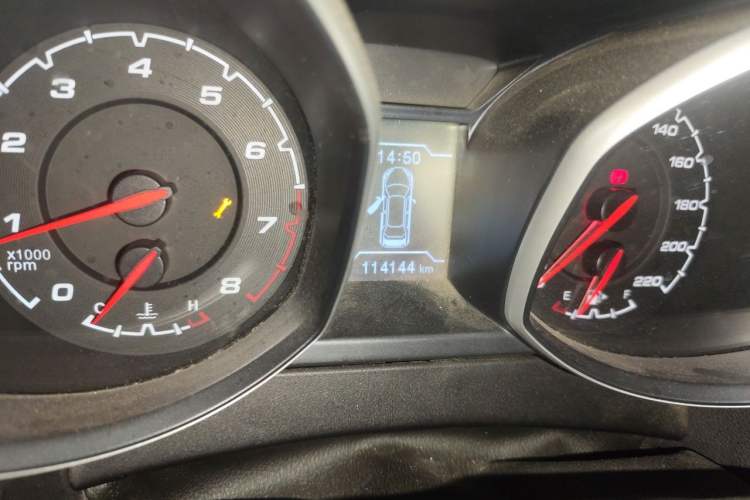 Used Chery Tiggo 5 2014 2.0L CVT Joyful Edition Odometer Close Up