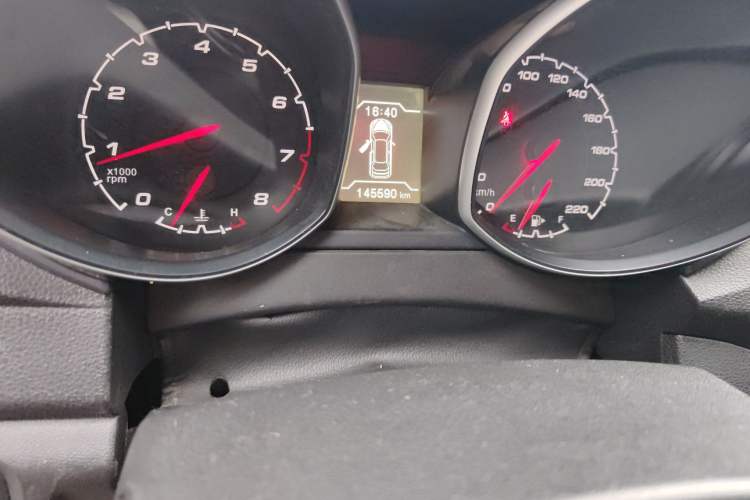 Used Chery Tiggo 5 2014 2.0L CVT Joyful Edition Odometer Close Up