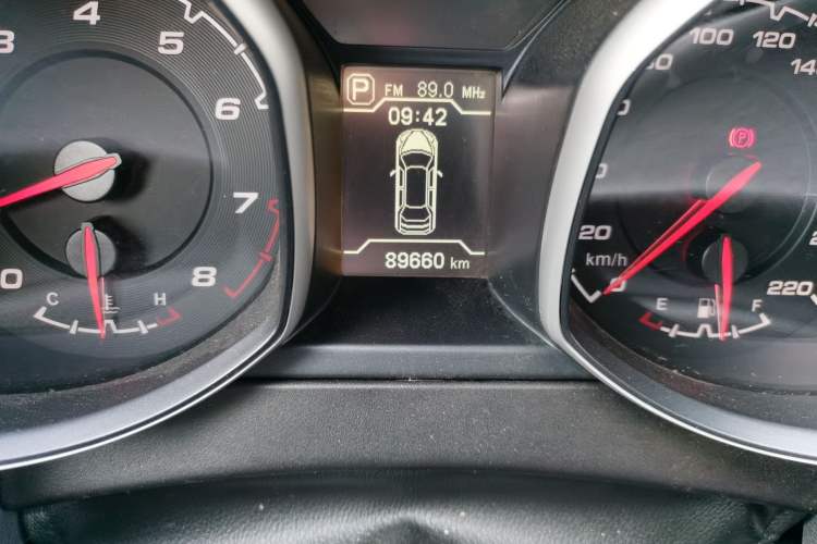 Used Chery Tiggo 5 2014 2.0L CVT Joyful Edition Odometer Close Up