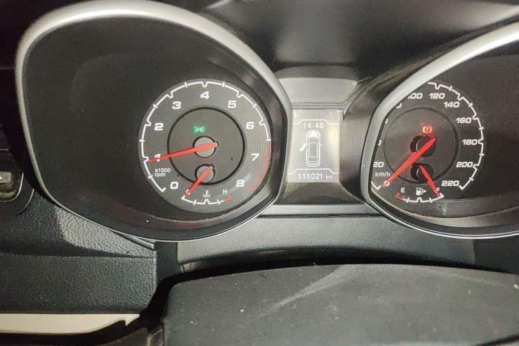 Used Chery Tiggo 5 2014 2.0L CVT Joyful Edition Odometer Close Up