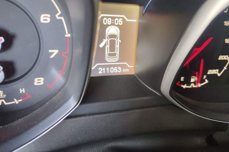Used Chery Tiggo 5 2014 2.0L Manual Jia Yue Edition Odometer Close Up
