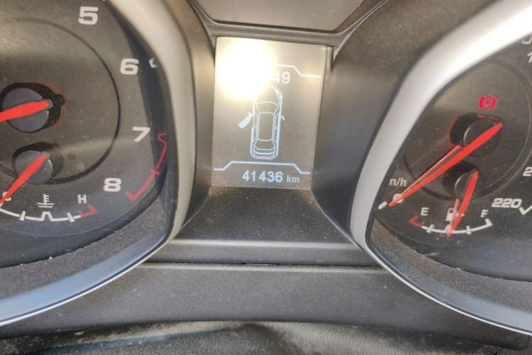 Used Chery Tiggo 5 2014 2.0L Manual Jia Yue Edition Odometer Close Up