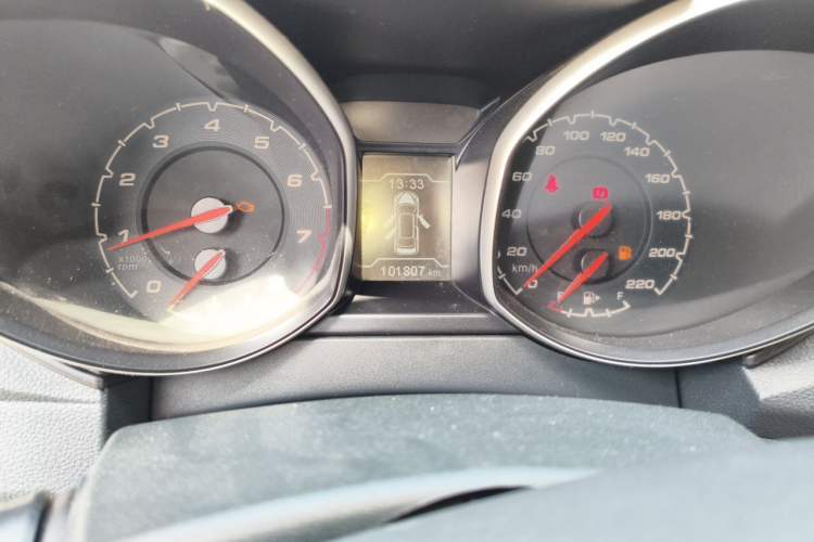 Used Chery Tiggo 5 2014 2.0L Manual Jia Yue Edition Odometer Close Up