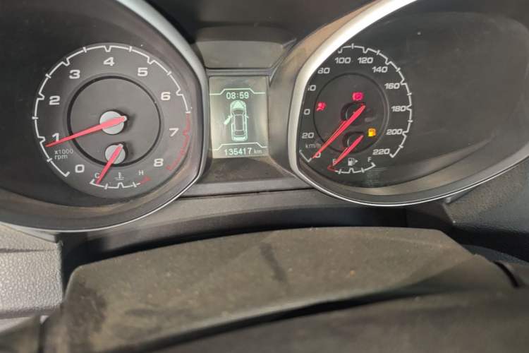 Used Chery Tiggo 5 2014 2.0L Manual Jia Yue Edition Odometer Close Up