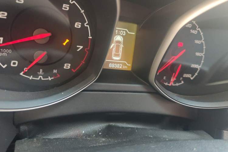 Used Chery Tiggo 5 2014 2.0L Manual Jia Yue Edition Odometer Close Up