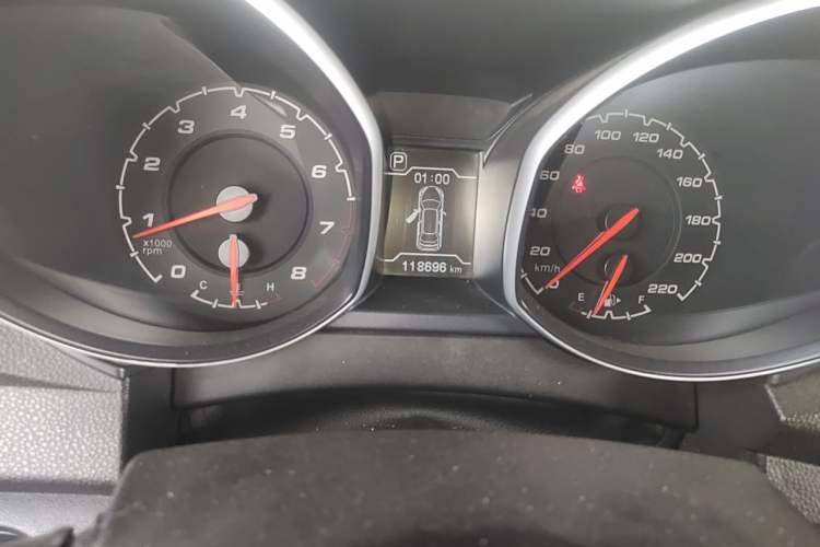 Used Chery Tiggo 5 2014 2.0L CVT Joyful Edition Odometer Close Up