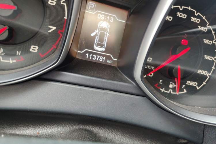 Used Chery Tiggo 5 2014 2.0L CVT Joyful Edition Odometer Close Up