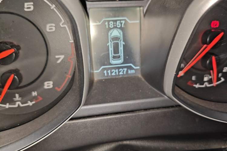 Used Chery Tiggo 5 2014 2.0L Manual Jia Yue Edition Odometer Close Up