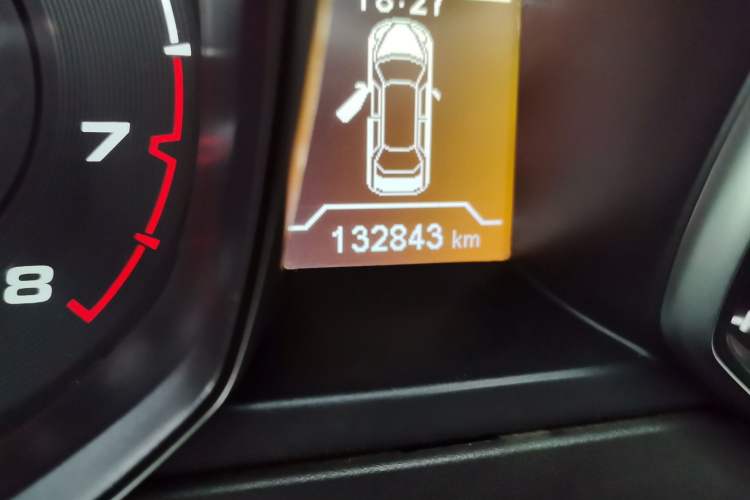 Used Chery Tiggo 5 2014 2.0L CVT Zhiyun Edition Odometer Close Up