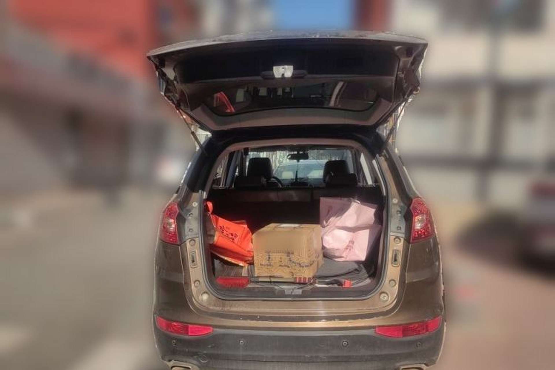 Used Chery Tiggo 5 2014 2.0L Manual Zhiyun Edition Trunk