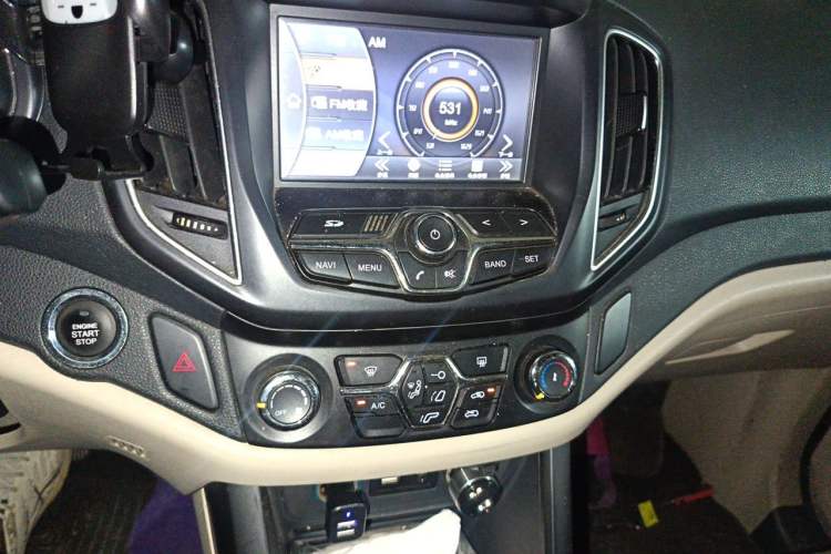 Used Chery Tiggo 5 2014 2.0L CVT Joyful Edition Audio And AC Panel