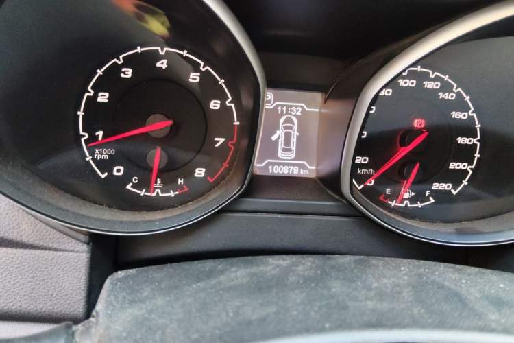 Used Chery Tiggo 5 2014 2.0L CVT Joyful Edition Odometer Close Up