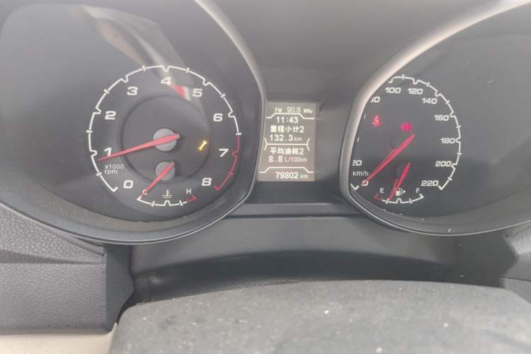 Used Chery Tiggo 5 2014 2.0L Manual Jia Yue Edition Odometer Close Up