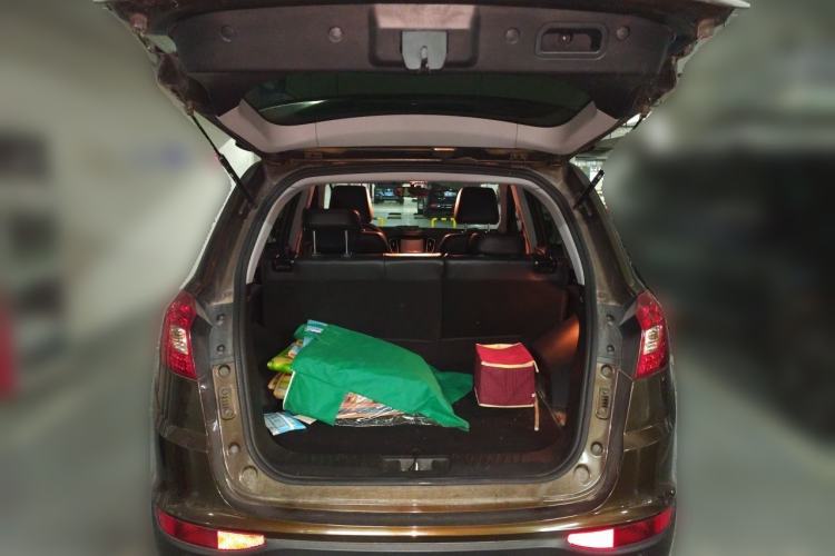 Used Chery Tiggo 5 2014 2.0L Manual - Family Deluxe Edition Trunk