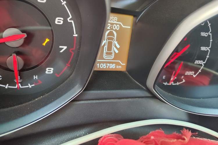 Used Chery Tiggo 5 2014 2.0L CVT Joyful Edition Odometer Close Up