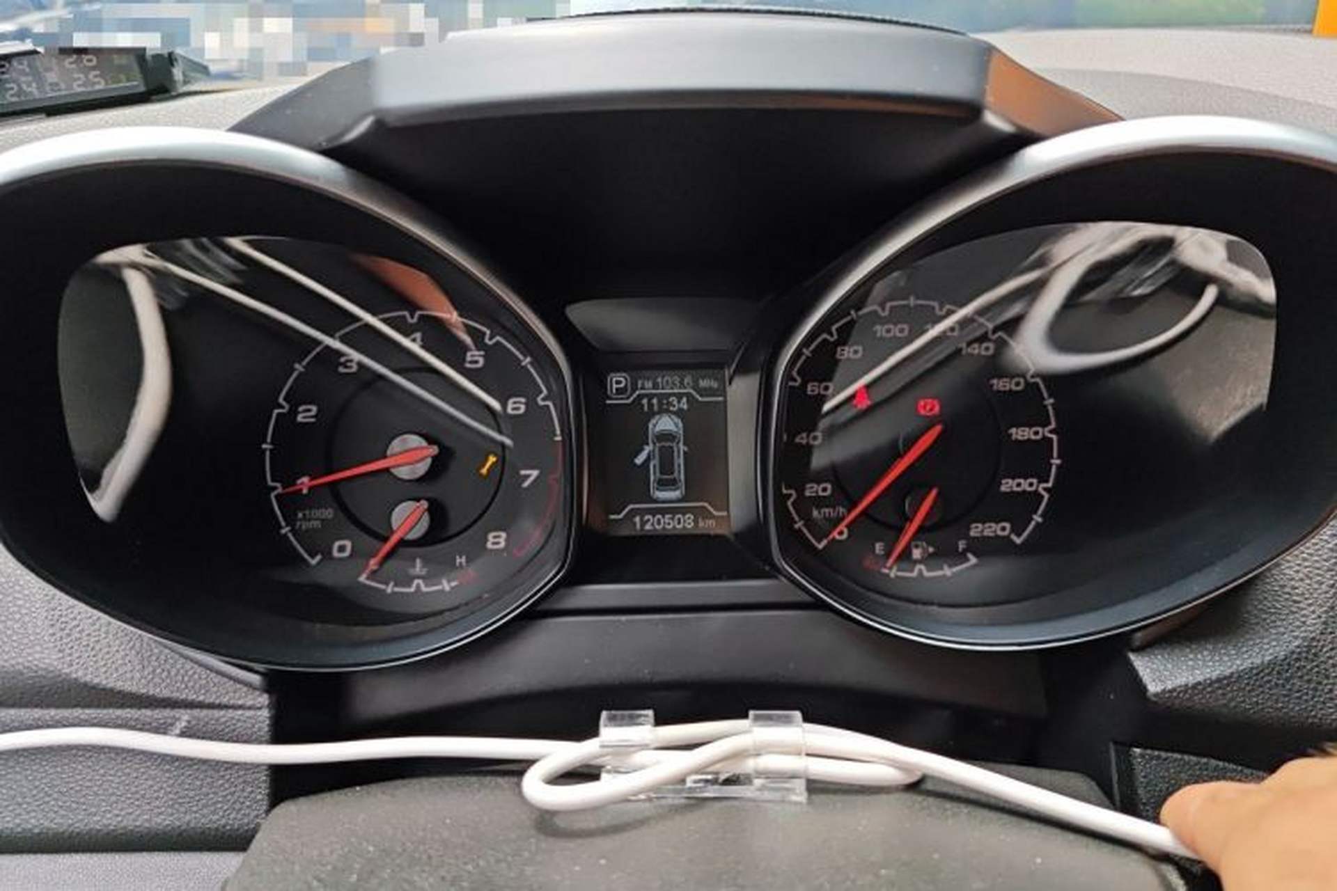 Used Chery Tiggo 5 2014 2.0L CVT Zhiyun Edition Instrument Cluster