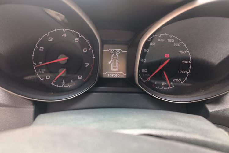Used Chery Tiggo 5 2014 2.0L Manual Jia Yue Edition Odometer Close Up