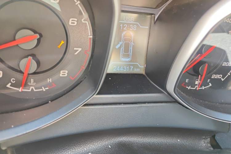 Used Chery Tiggo 5 2014 2.0L Manual Jia Yue Edition Odometer Close Up