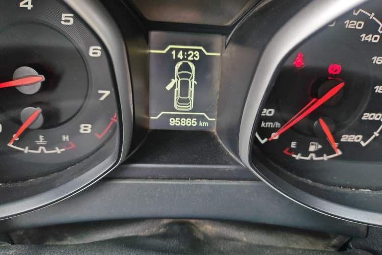 Used Chery Tiggo 5 2014 2.0L Manual Jia Yue Edition Odometer Close Up