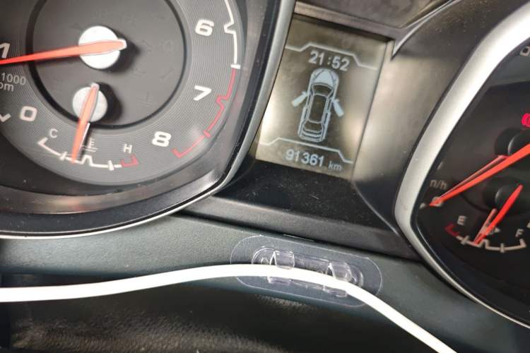 Used Chery Tiggo 5 2014 2.0L Manual Jia Yue Edition Odometer Close Up
