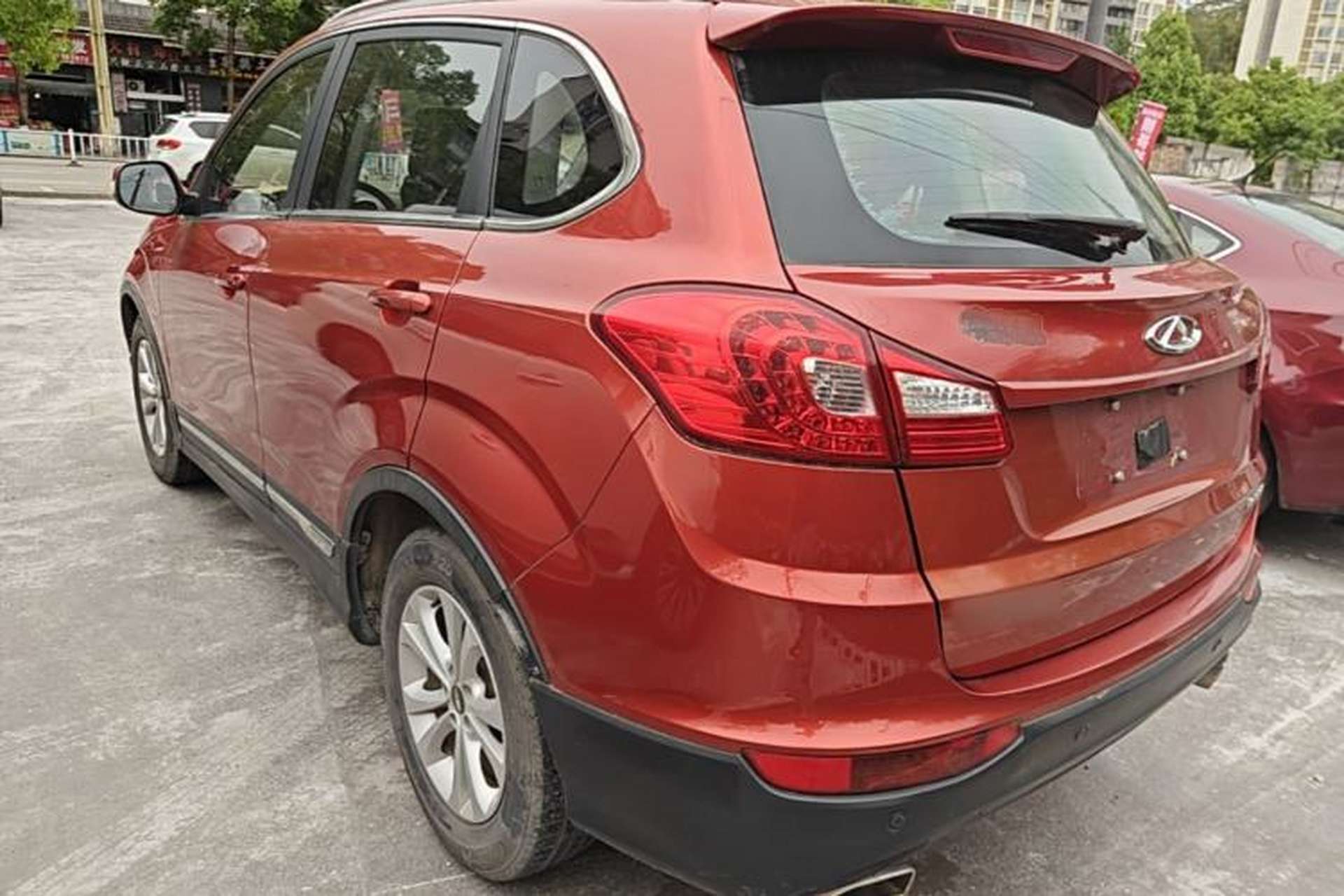 Used Chery Tiggo 5 2014 2.0L CVT Joyful Edition Rear Left 45 Deg