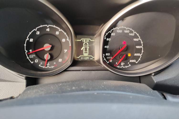 Used Chery Tiggo 5 2014 2.0L Manual Jia Yue Edition Odometer Close Up