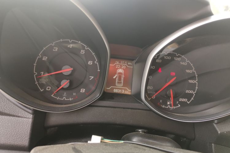 Used Chery Tiggo 5 2014 2.0L Manual Jia Yue Edition Odometer Close Up