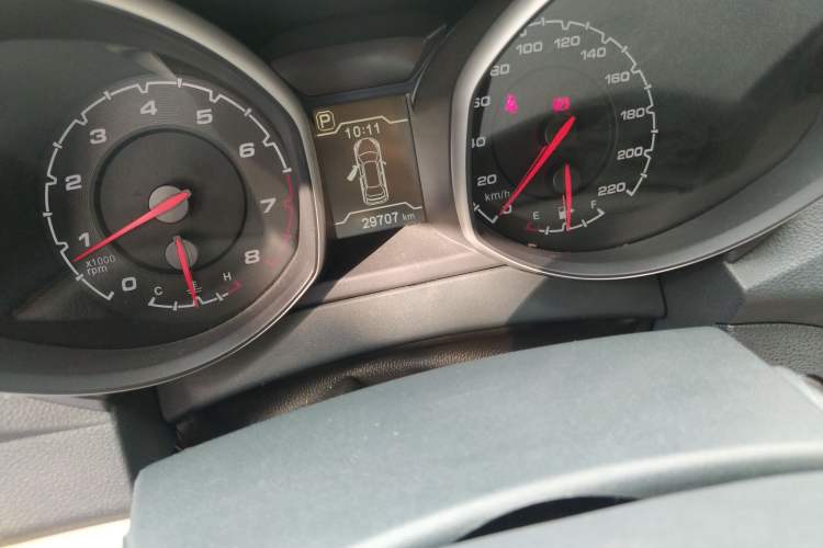 Used Chery Tiggo 5 2014 2.0L CVT Joyful Edition Odometer Close Up