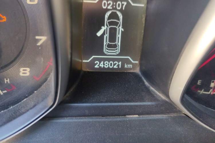 Used Chery Tiggo 5 2014 2.0L Manual Jia Yue Edition Odometer Close Up