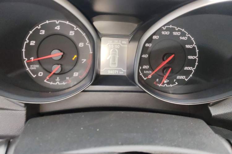 Used Chery Tiggo 5 2014 2.0L Manual Jia Yue Edition Odometer Close Up
