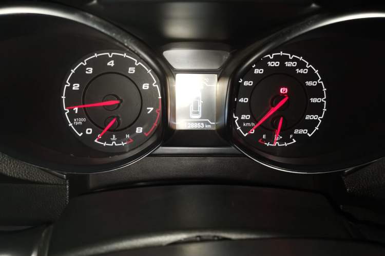 Used Chery Tiggo 5 2014 2.0L CVT Zhiyun Edition Odometer Close Up