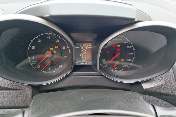 Used Chery Tiggo 5 2014 2.0L Manual Jia Yue Edition Odometer Close Up