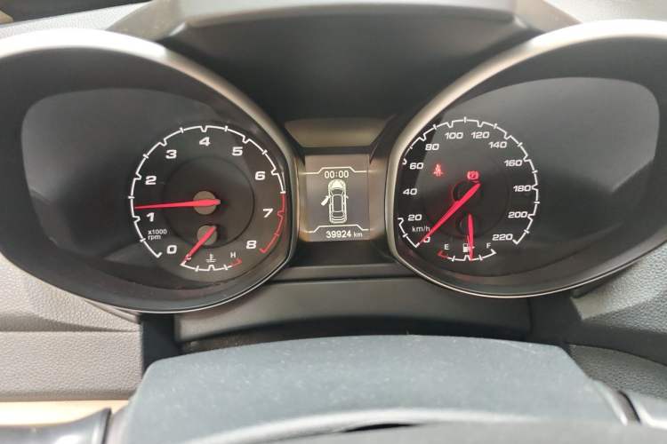 Used Chery Tiggo 5 2014 2.0L Manual Jia Yue Edition Odometer Close Up