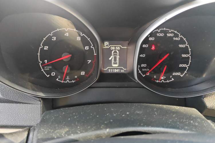 Used Chery Tiggo 5 2014 2.0L CVT Joyful Edition Odometer Close Up