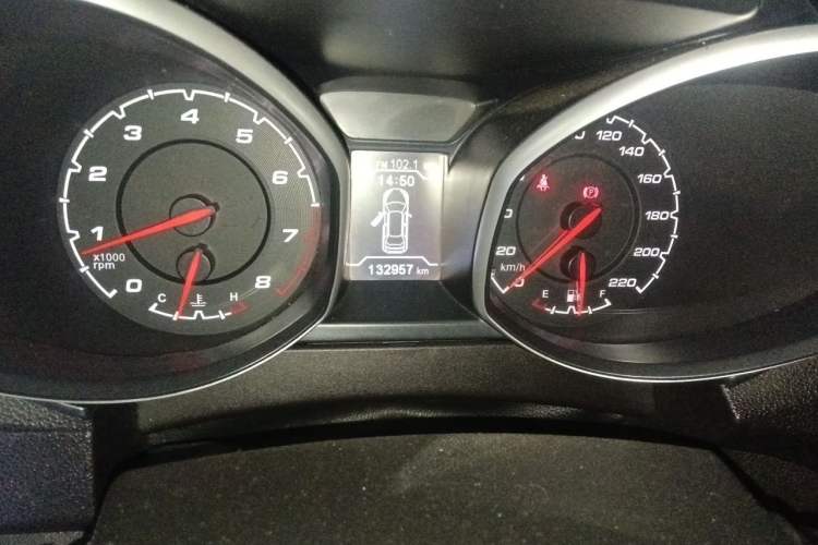 Used Chery Tiggo 5 2014 2.0L Manual Jia Yue Edition Odometer Close Up