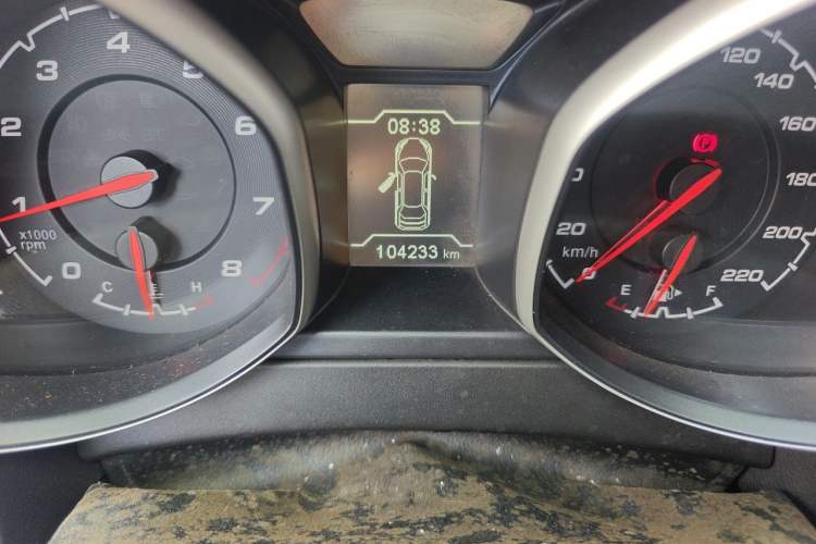 Used Chery Tiggo 5 2014 2.0L Manual Jia Yue Edition Odometer Close Up