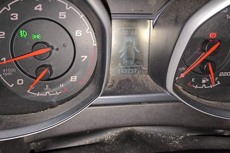 Used Chery Tiggo 5 2014 2.0L CVT Joyful Edition Odometer Close Up