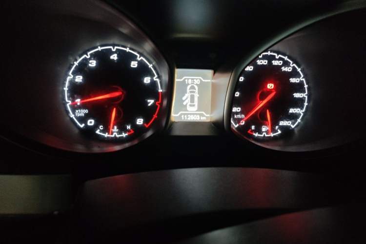 Used Chery Tiggo 5 2014 2.0L Manual Jia Yue Edition Odometer Close Up