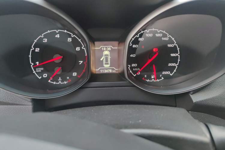 Used Chery Tiggo 5 2014 2.0L Manual Jia Yue Edition Odometer Close Up