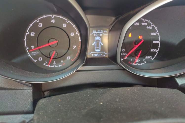 Used Chery Tiggo 5 2014 2.0L Manual Jia Yue Edition Odometer Close Up