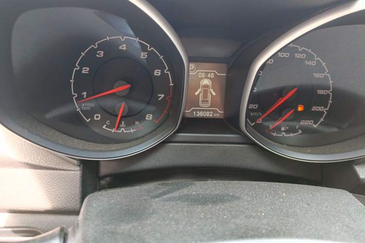 Used Chery Tiggo 5 2014 2.0L CVT Joyful Edition Odometer Close Up