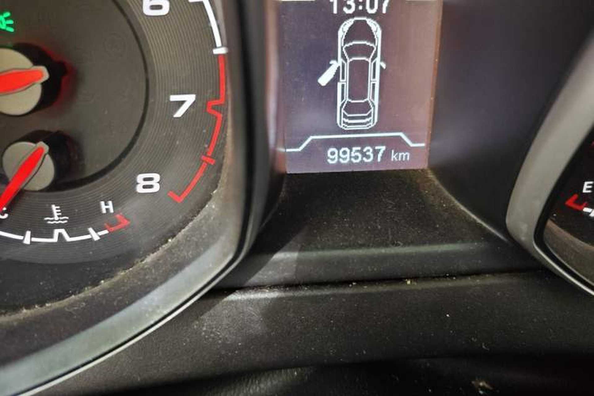 Used Chery Tiggo 5 2014 2.0L CVT Joyful Edition Odometer Close Up