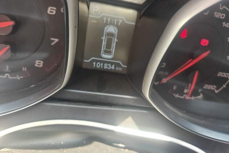 Used Chery Tiggo 5 2014 2.0L CVT Joyful Edition Odometer Close Up