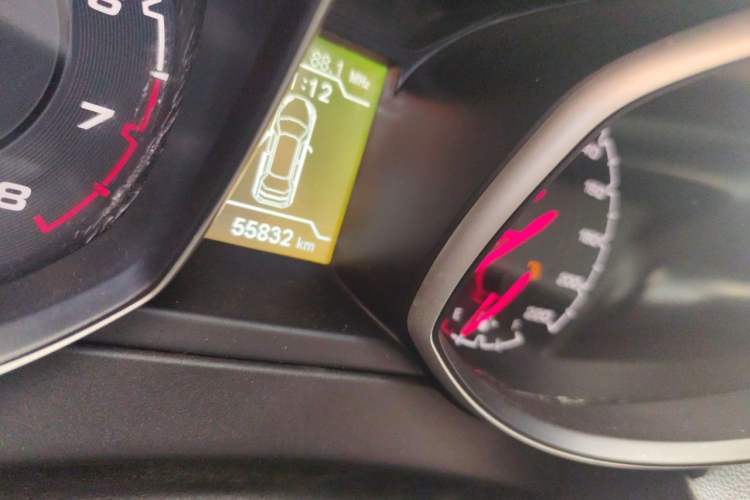 Used Chery Tiggo 5 2015 2.0L Manual Jia Yue Edition Odometer Close Up
