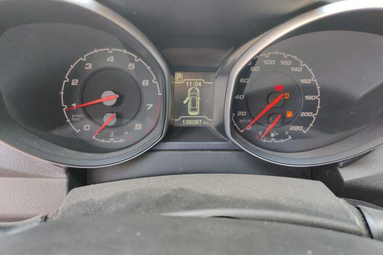 Used Chery Tiggo 5 2015 2.0L CVT Jiayue Edition Odometer Close Up
